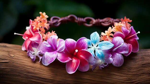 hawaiian flower necklace